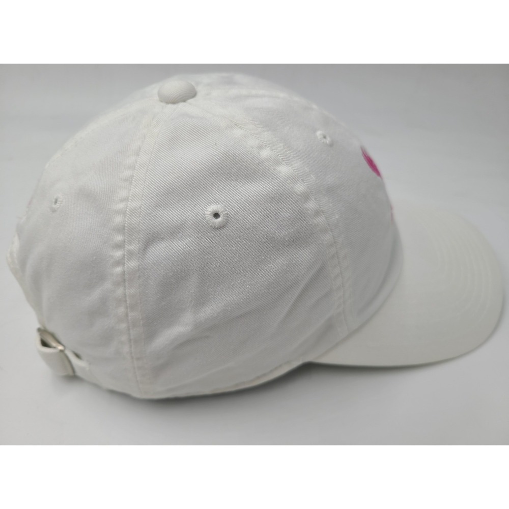 Women Eastern Washington University EWU Eagles Breast‎ Cancer Hat Cap White Pink - Picture 6 of 11